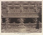 Amerapoora: Part of Balcony on the South Side of Maha-oung-meeay-liy-mhan Kyoung, Linnaeus Tripe (British, Devonport (Plymouth Dock) 1822–1902 Devonport), Albumen silver print from waxed paper negative