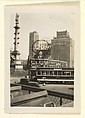 [New York Album: Third Avenue Railway System, Prince Albert Pipe Tobacco Sign, 59th Street and Columbus Circle], Berenice Abbott  American, Gelatin silver print