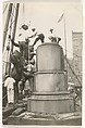 [Reassembly of the George Washington Statue, Union Square Park, New York], Berenice Abbott  American, Gelatin silver print