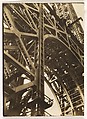 George Washington Bridge Under Construction, Berenice Abbott  American, Gelatin silver print