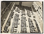 [Aerial View, Parking Lot, New York], Berenice Abbott  American, Gelatin silver print