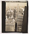 [Aerial View, Manhattan, New York], Berenice Abbott  American, Gelatin silver print