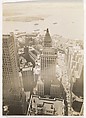 [Aerial View, Lower Manhattan, New York], Berenice Abbott  American, Gelatin silver print