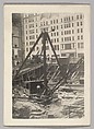 [Construction Site, New York], Berenice Abbott  American, Gelatin silver print