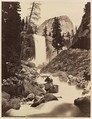 Vernal Fall, Yosemite, Carleton E. Watkins  American, Albumen silver print from glass negative