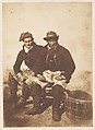 David Young and Unknown Man, Newhaven, Hill and Adamson  British, Scottish, Salted paper print from paper negative