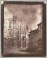 Duomo Milan, Calvert Richard Jones  British, Welsh, Salted paper print from paper negative