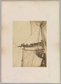 Prenant un Ris à Bord de L'Astrée, Félix Auguste Leclerc French, Albumen silver print from glass negative