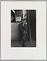 [Man at 116th Street and Lenox Avenue], Dawoud Bey  American, Gelatin silver print