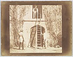 The Ladder, William Henry Fox Talbot  British, Salted paper print from paper negative