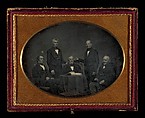 [Rev. Mr. Frederick T. Gray and Deacons of Old Bullfinch Street Church], John Adams Whipple  American, Daguerreotype