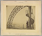 La Tour Eiffel. – Détail du Campanile., Neurdein Frères  French, Albumen silver print