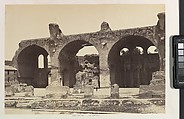 [Basilica of Maxentius and Constantine, Rome], Auguste-Rosalie Bisson  French, Albumen silver print