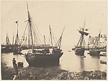 Harbor Scene, Thomas Sutton  British, Salted paper print from paper negative
