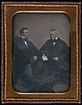 [Two Elderly Men Conversing], John Adams Whipple (American, Cambridge, Massachusetts 1822–1891 Grafton, Massachusetts), Daguerreotype