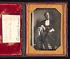 Dr. Edward Livingston, Attributed to John Plumbe Jr. (American (born Wales), 1809–1857), Daguerreotype