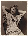 Elizabeth MacDowell Kenton, Thomas Eakins  American, Albumen silver print