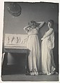 Two Pupils in Greek Dress, Thomas Eakins  American, Platinum print