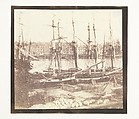 The Seine at Rouen, William Henry Fox Talbot  British, Salted paper print from paper negative