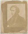Nicolaas Henneman in Profile, William Henry Fox Talbot  British, Salted paper print from paper negative