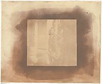 Nicolaas Henneman in the Cloisters at Lacock Abbey, William Henry Fox Talbot  British, Salted paper print from paper negative