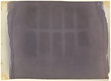 [The Oriel Window, South Gallery, Lacock Abbey], William Henry Fox Talbot  British, Paper negative