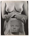 Female Torso With Plaster Relief, André Kertész  American, born Hungary, Gelatin silver print