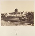 Jérusalem. Mosquée d'Omar, construite sur l'emplacement su Temple de Salomon, Louis de Clercq  French, Albumen silver print from paper negative
