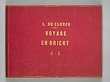 Voyage en Orient et en Espagne Vols 3 & 4, Louis de Clercq (French, 1837–1901), Albumen silver prints from paper negatives