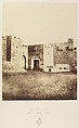 Jérusalem. Porte de Hebron et de Jaffa. (Bab-el-Khalil), Louis de Clercq French, Albumen silver print from paper negative