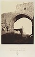 Arcade de l'Ecce Homo. Ponce Pilate présente Jésus au Peuple, Louis de Clercq  French, Albumen silver print from paper negative