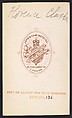 [Florence Anne Claxton], John and Charles Watkins (British, active 1867–71), Albumen silver print