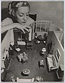 Model with Room Designed by Grace Meyercord, André Kertész (American (born Hungary), Budapest 1894–1985 New York), Gelatin silver print