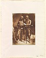 Afghans, Hill and Adamson (British, active 1843–1848), Salted paper print from paper negative