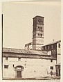 [Santa Francesca Romana, Rome], Unknown, Albumen silver print from paper negative