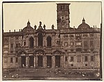 [Santa Maria Maggiore, Rome], Unknown, Albumen silver print from paper negative