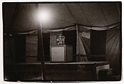 Siamese twins in a carnival tent, N.J., Diane Arbus American, Gelatin silver print