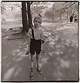 Child with a toy hand grenade in Central Park, N.Y.C., Diane Arbus American, Gelatin silver print