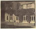 Lacock Abbey, Cloisters, September 12, 1855 [?], Unknown, Salted paper print from paper negative