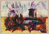 Mary's Lake, MT 9, Matthew Brandt (American, born Los Angeles, California, 1982), Chromogenic print