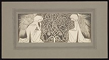[Angels with Interlace], Frederick H. Evans (British, London 1853–1943 London), Platinum print