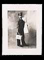 Flower Delivery Messenger, New York, Irving Penn American, Platinum-palladium print
