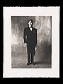 Headwaiter, New York, Irving Penn American, Platinum-palladium print