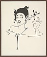 Grotesques by Aubrey Beardsley. Facsimile Platinum Prints by Frederick H. Evans from the Twelve Original Drawings in His Collection with a Portrait Frontispiece, Frederick H. Evans (British, London 1853–1943 London), Platinum prints