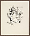 Grotesques by Aubrey Beardsley. Facsimile Platinum Prints by Frederick H. Evans from the Twelve Original Drawings in His Collection with a Portrait Frontispiece, Frederick H. Evans (British, London 1853–1943 London), Platinum prints