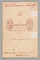 [Rildhauer Wolff], Loescher &amp; Petsch (German, active ca. 1860–90), Albumen silver print