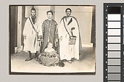 [Moroccan Men and Boy, Ellis Island, New York], Augustus Frederick Sherman (American, Lynn, Pennsylvania 1865–1925 New York), Gelatin silver print