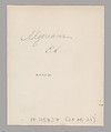 [Algerian Man, Ellis Island, New York], Augustus Frederick Sherman (American, Lynn, Pennsylvania 1865–1925 New York), Gelatin silver print