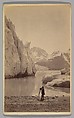 [Self-Portrait at Glacier Bay, Alaska], Frank Jay Haynes (American, 1853–1921), Albumen silver print from glass negative