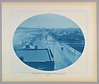 Second Ave Rock Island, Ill. during high water, Henry P. Bosse American, born Germany, Cyanotype